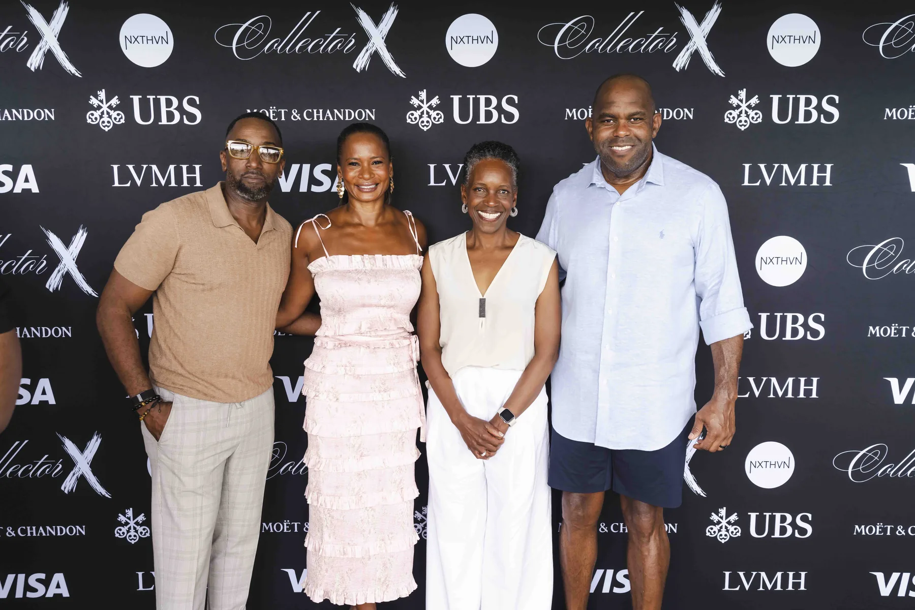 Guests on the backdrop, Collector X on Martha’s Vineyard